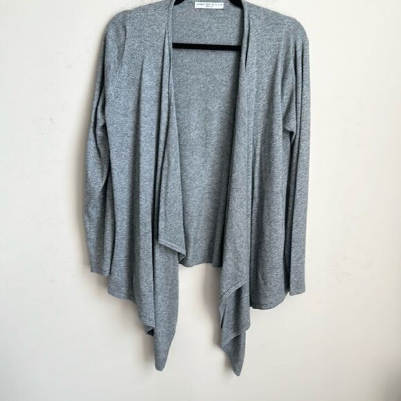 Johnstons of Elgin Waterfall Cashmere & Silk Cardigan Sweater S - Picture 1 of 8